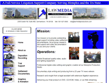 Tablet Screenshot of lawmediaproductions.com